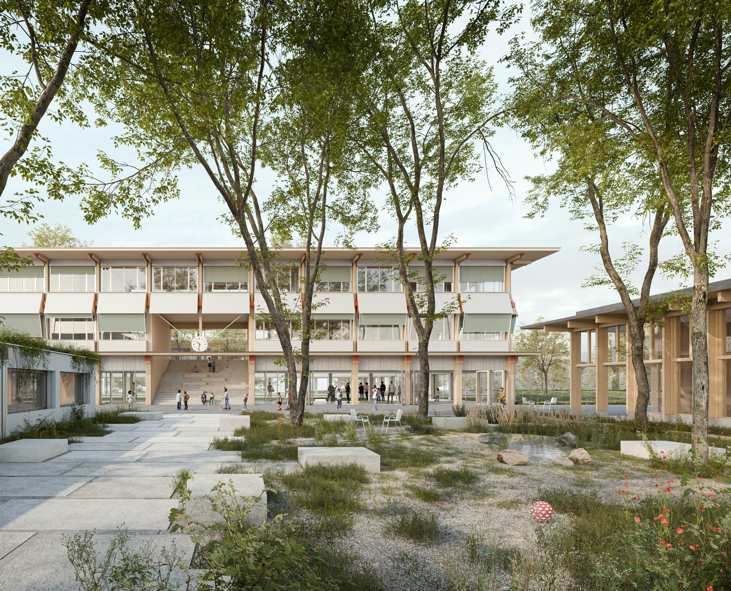 1. Platz Schulareal Sunnegrund, Steinhausen