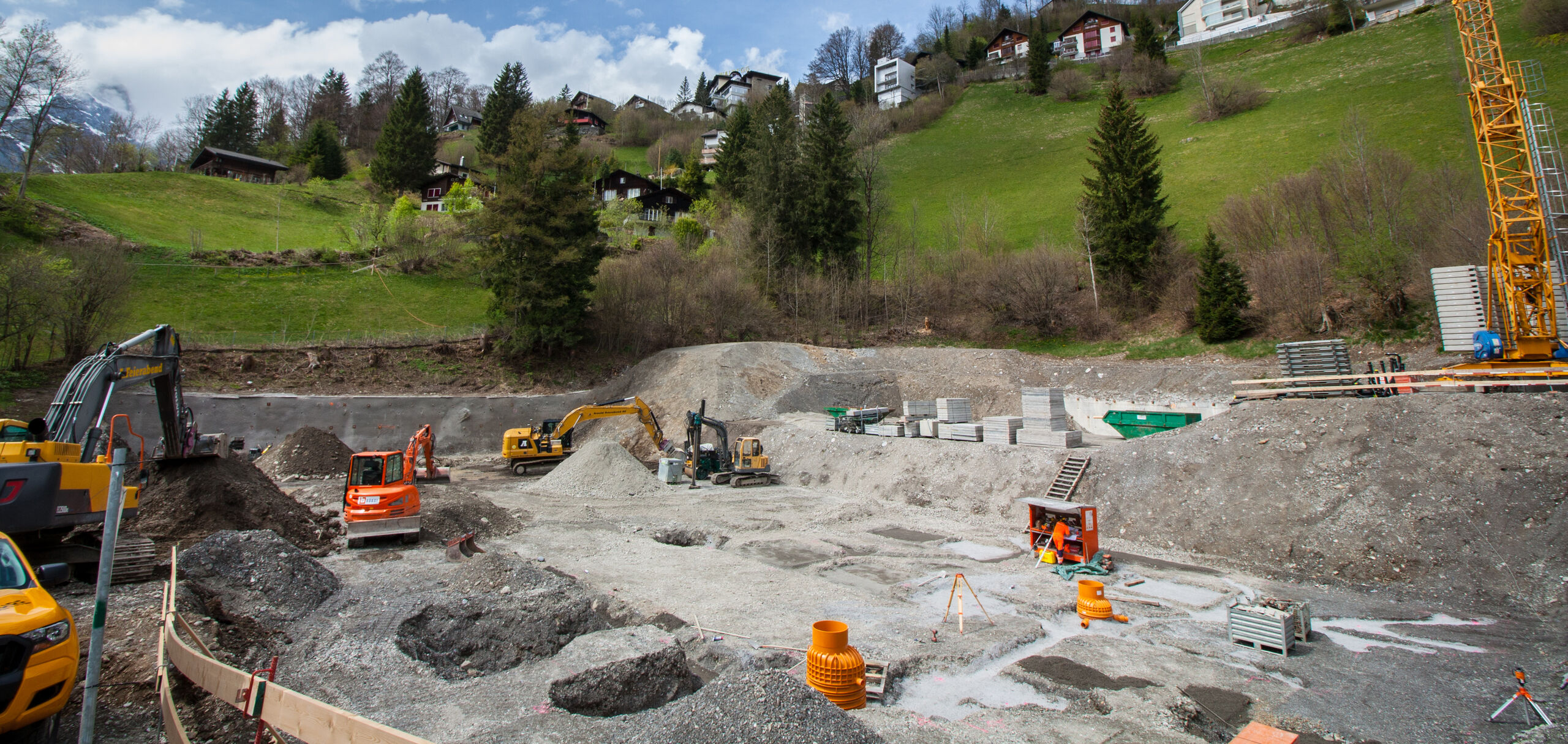 Start of the construction work