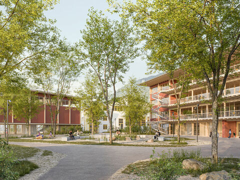 School area Ennetbürgen