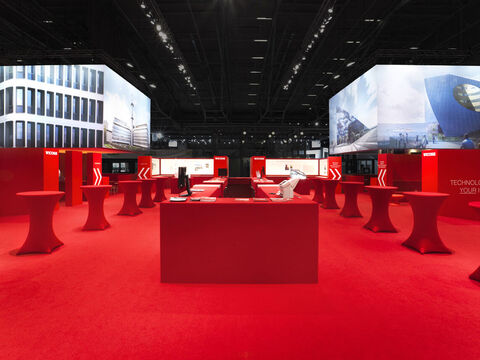 Wicona Trade Fair Booth 2013 Munich